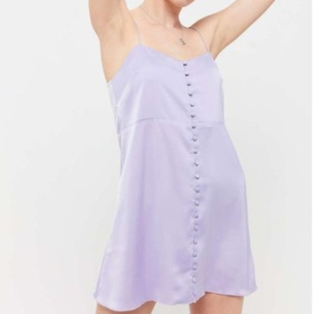 UO Padova Silk Satin Slip Dress New with Tags